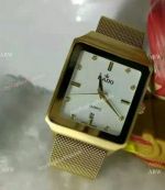 Rado Quartz Movement Watch - Yellow Gold Rado Jubile Copy Watch